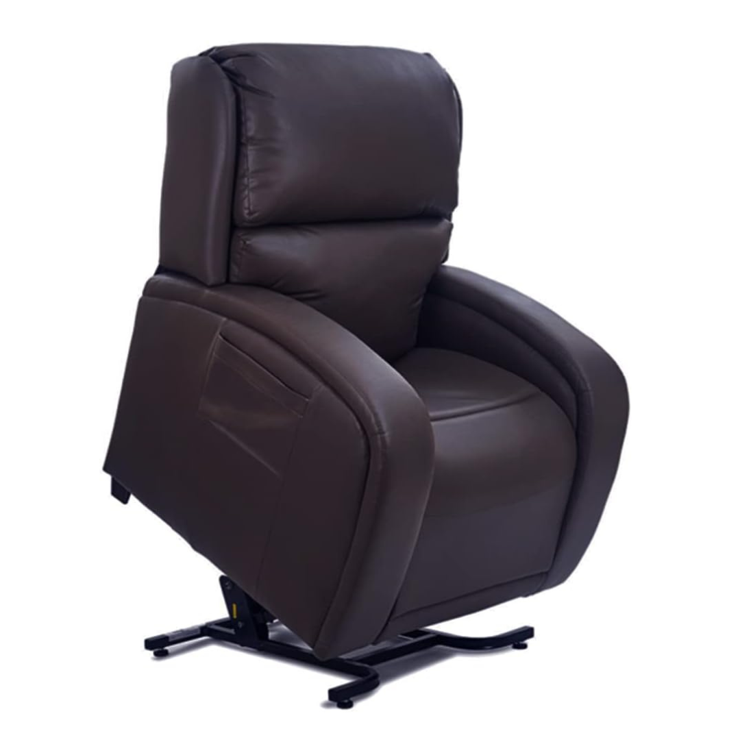 Golden Tech EZ Sleeper Assisted Lift Recliner with Twilight & Power Lumbar - Coffee Bean
